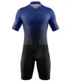Cobalt Blue Aerodynamic Men's triathlon suit w full zip for sale at Scody Australia. Flexible payment options|
