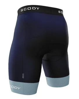 Navy Cycle Shorts with Quilted Cuffs | made in Australia