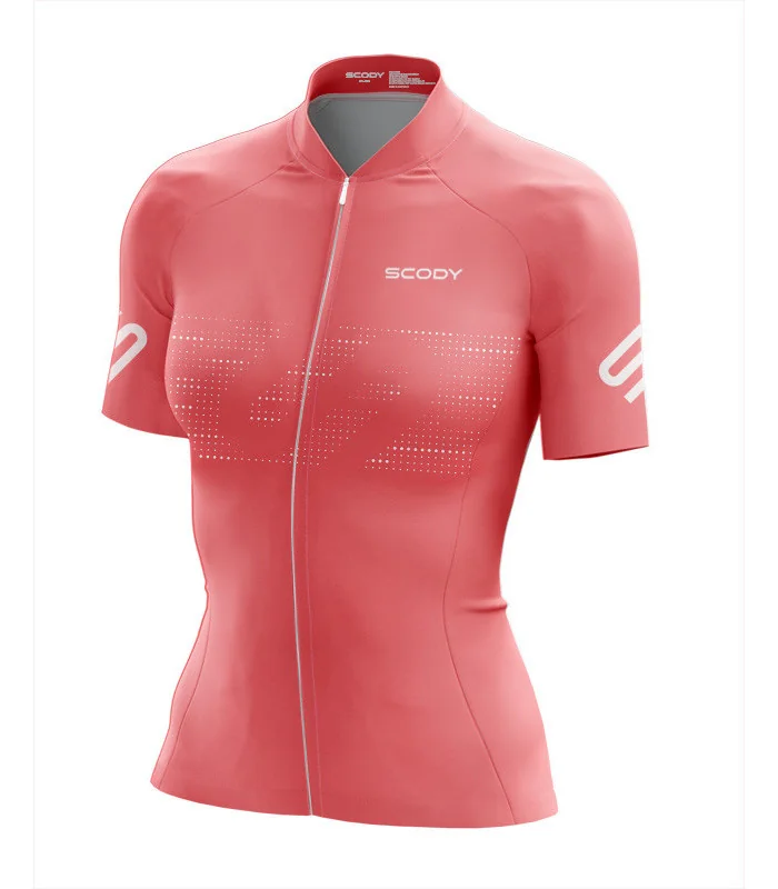 Staple Warm Pink Relaxed Cycle Jersey | Cycling Gear