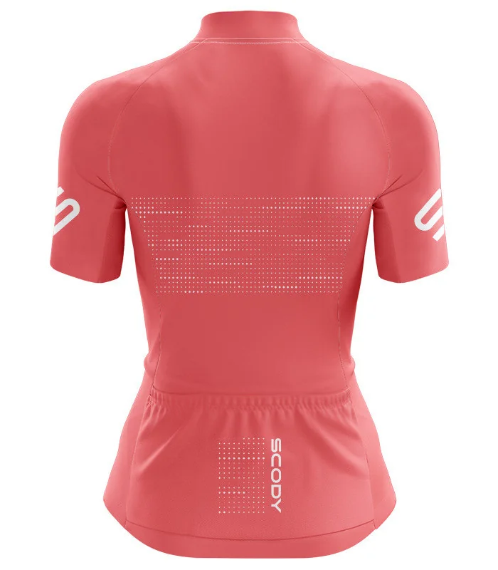 Staple Warm Pink Relaxed Cycle Jersey | Cycling Gear