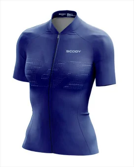 Staple Cobalt Blue Relaxed Cycle Jersey | Cycling Gear