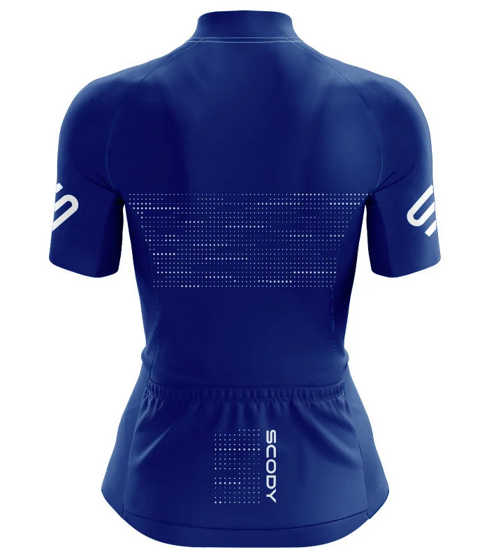 Staple Cobalt Blue Relaxed Cycle Jersey | Cycling Gear