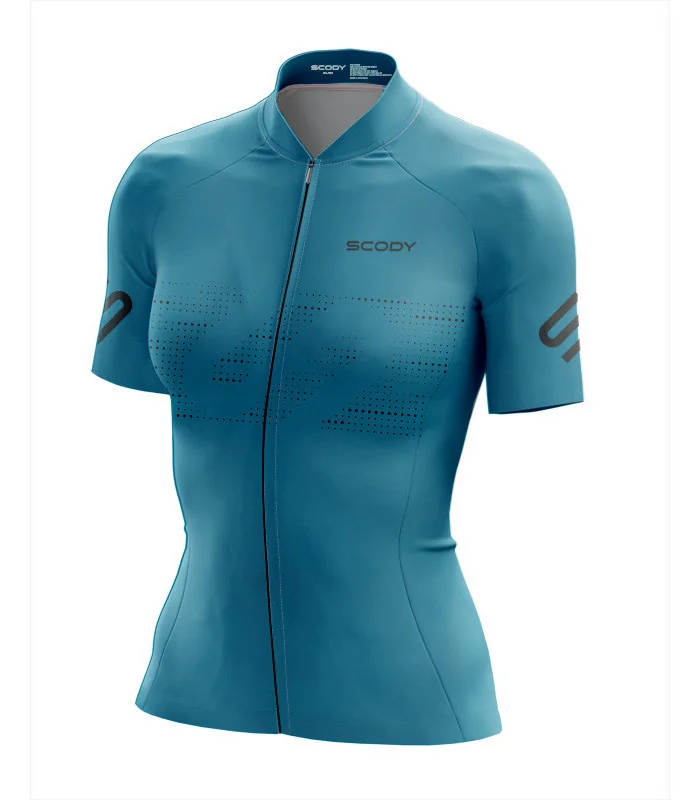 Staple Cerulean Blue Relaxed Cycle Jersey | Cycling Gear