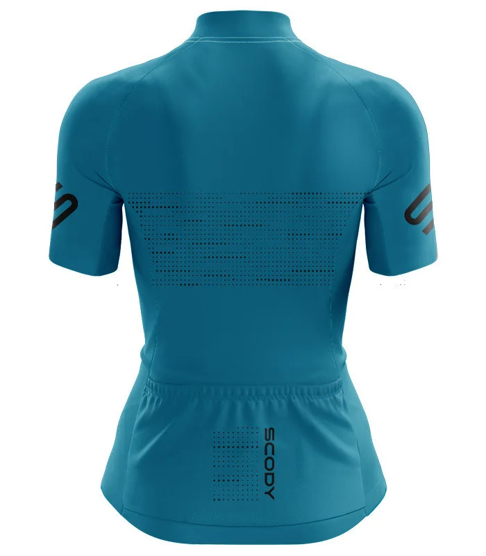 Staple Cerulean Blue Relaxed Cycle Jersey | Cycling Gear