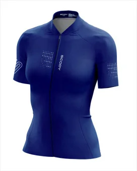 Staple Cobalt Blue Optimise Women's Cycle Jersey | Cycling Clothing