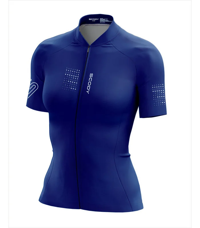 Staple Cobalt Blue Optimise Women's Cycle Jersey | Cycling Clothing