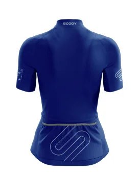 Staple Cobalt Blue Optimise Women's Cycle Jersey | Cycling Clothing