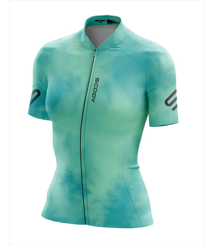 Stratus Spearmint Relaxed Cycle Jersey | Cycling Gear