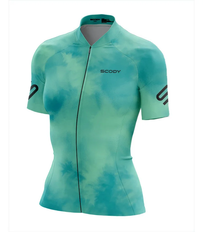 Stratus Spearmint Aero Optimised Cycle Jersey | Cycling Clothing