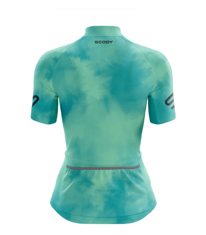 Stratus Spearmint Aero Optimised Cycle Jersey | Cycling Clothing
