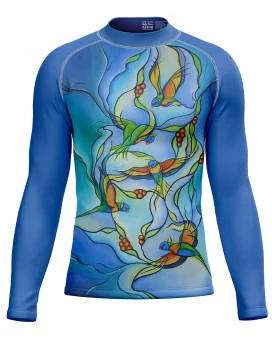 Kristy-Ann Duffy Joy of Flight Unisex Surf Rashie, UPF50+ | Beach Wear