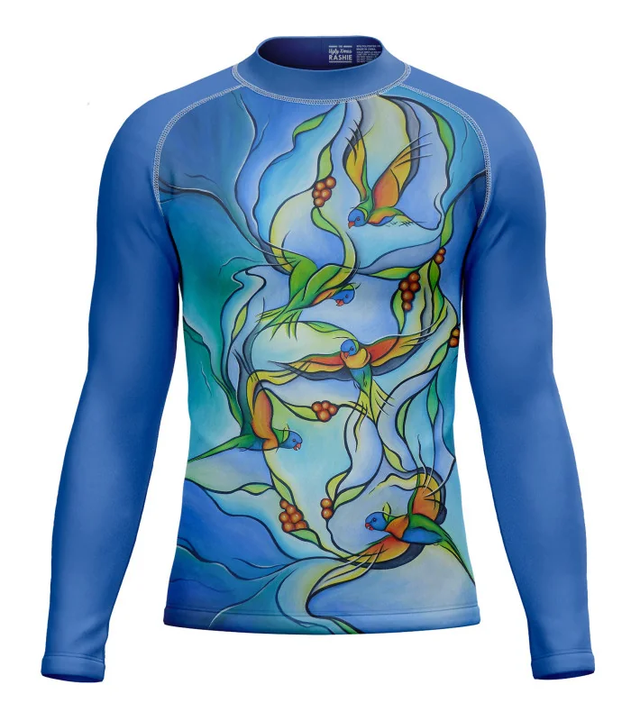 Kristy-Ann Duffy Joy of Flight Unisex Surf Rashie, UPF50+ | Beach Wear