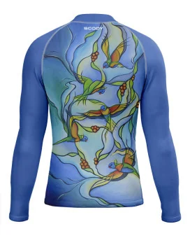 Kristy-Ann Duffy Joy of Flight Unisex Surf Rashie, UPF50+ | Beach Wear