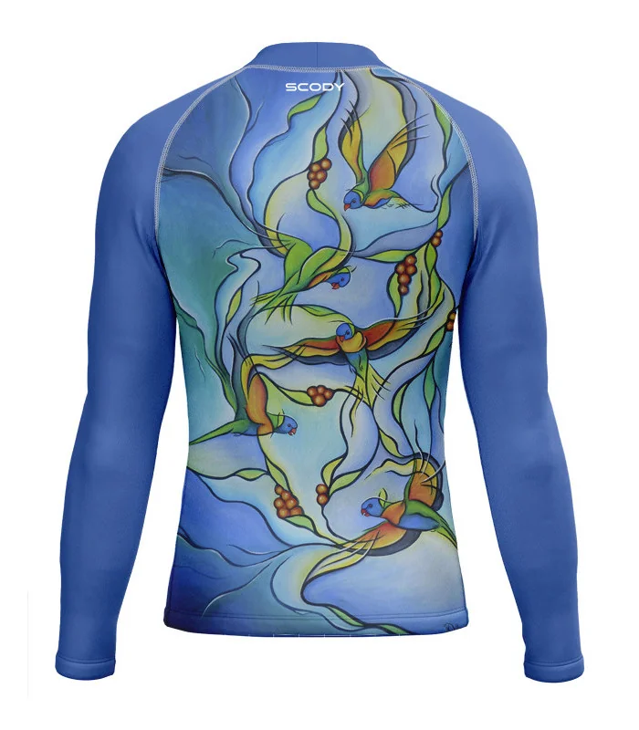 Kristy-Ann Duffy Joy of Flight Unisex Surf Rashie, UPF50+ | Beach Wear