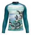 Kristy‑Ann Duffy Unisex Surf Rashie UPF50+ – Kelp Gulls