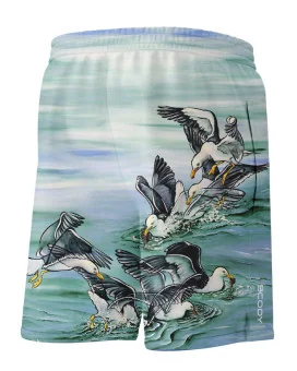 Kristy-Ann Duffy Kelp Gull Board Shorts - Unisex | Beach Wear