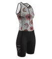Women's sleeveless triathlon suit featuring Danielle Leedie-Grey's artwork | Flexible payment options| Triathlon Suits