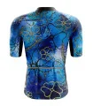 Optimise Floral Cluster Cycle Jersey - Blue | Cycling Jersey | Made in Australia