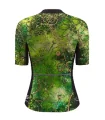 Optimise Cycle Jersey, Floral Cluster - Green | Made in Australia