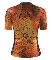 Optimise Cycle Jersey, Floral Cluster - Orange | Cycling Gear