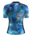 Optimise Cycle Jersey, Floral Cluster - Blue | Cycling Gear
