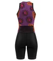 Women's sleeveless triathlon suit featuring Danielle Leedie-Grey's artwork | Flexible payment options| Triathlon Suits