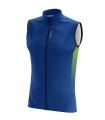 Lightweight Windproof Cycle Gilet – Men’s Cobalt Lime