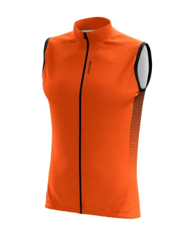 Windproof Cycle Gilet - Staple Juicy Orange | Cycling Clothing | Made in Australia