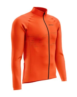 Winter Thermal Cycle Jacket - Juicy Orange| Made in Australia
