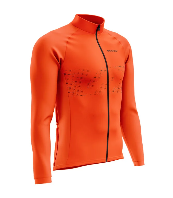 Winter Thermal Cycle Jacket - Juicy Orange| Made in Australia