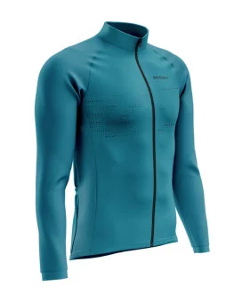 Winter Thermal Cycle Jacket - Cerulean Blue