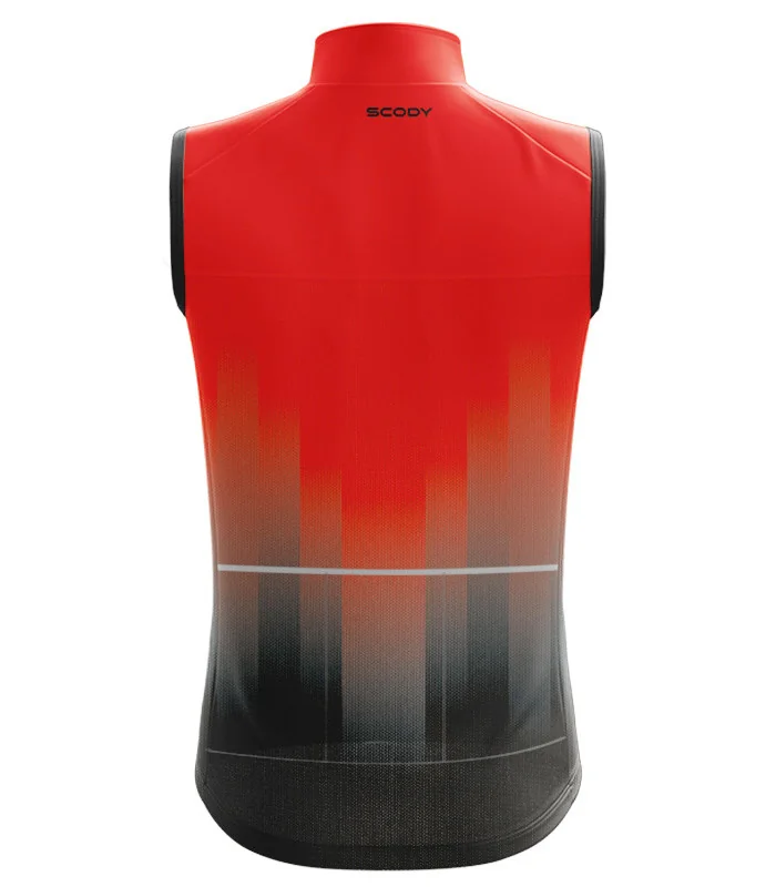 Windproof Cycle Gilet  - Lord Intense Red| Cycling Clothing | Made in Australia