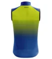 Lightweight Windproof Cycle Gilet - Cobalt Lime Stripe | Cycling Clothing | Made in Australia