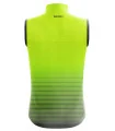 Cycle Gilet - Lime Stripe, Lightweight, Windproof