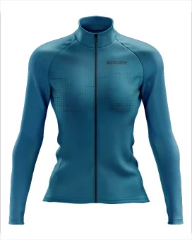 Thermal Cycle Jacket - Staple Cerulean Blue | Cycling Clothing
