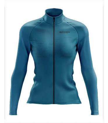 Thermal Cycle Jacket - Staple Cerulean Blue | Cycling Clothing