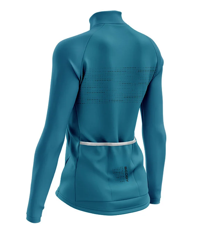 Thermal Cycle Jacket - Staple Cerulean Blue | Cycling Clothing