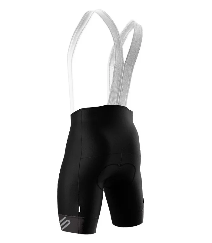 Pure Black Optimise Bibs, Gripper | Cycling Clothing