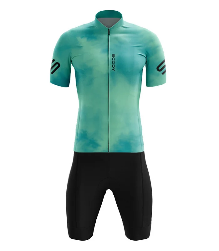 Stratus Spearmint Cycle Jersey and Bibs | Cycling Clothing