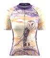 Australian Artist Cycle Jersey featuring a Monty Owl | Cycling Gear