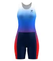 Women's Rowing Zoot Suit - Blue/Red