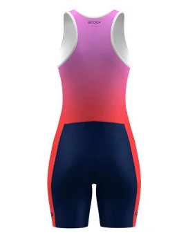 Women's Rowing Zoot Suit - Pink/Red