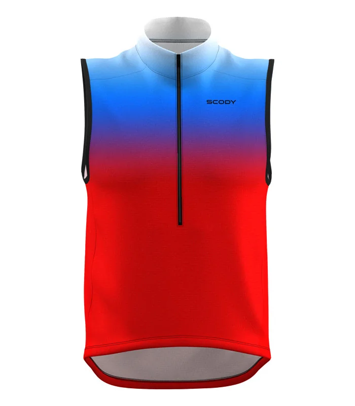 Men's Paddling Vest Bright Blue/Red
