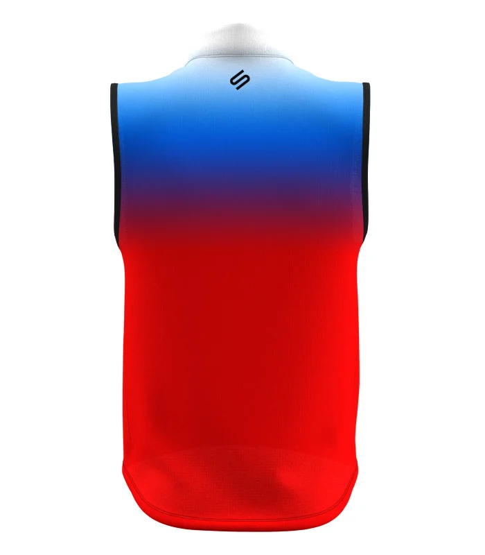 Men's Paddling Vest Bright Blue/Red