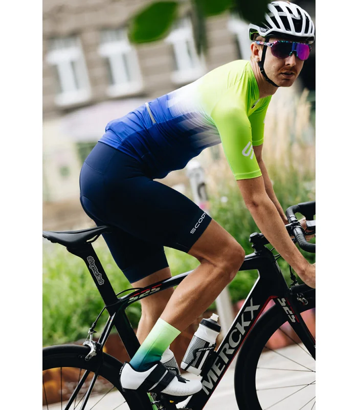 Optimise Cycle Jersey - Lime Highlights, Men