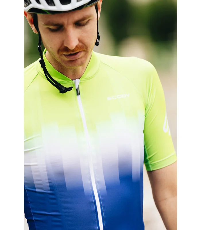 Optimise Cycle Jersey - Lime Highlights, Men