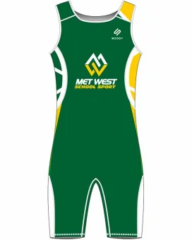 Metropolitan West School Sport Junior Elite Triathlon Suit