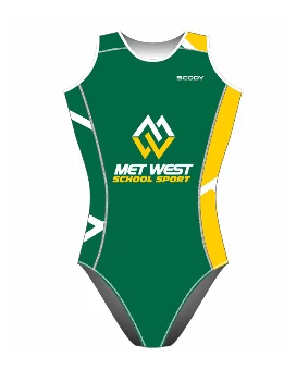 Metropolitan West School Sport Hydrophobic Triathlon Swimsuit