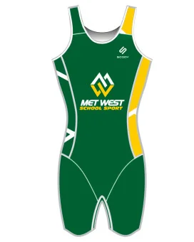 Metropolitan West School Sport Elite Women Triathlon Suit