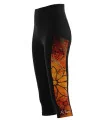 Floral Cluster 3/4 Active Tights by Australian artist, Chloe Hart | Made in Australia